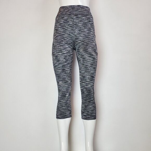 NEW J. Crew Gray Space Dye Cropped Leggings - Picture 1 of 13